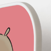 Raquette De Pickleball Dessin d'adorable hamster (Détail gauche)