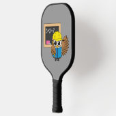 Raquette De Pickleball Dessin de chouette écolière (Gauche)