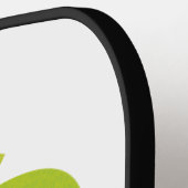 Raquette De Pickleball Dessin d'oiseau vert (Détail gauche)