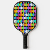 Raquette De Pickleball Diamants de néon (Recto)