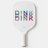 Raquette De Pickleball Dink Personnalisé Nom Pickleball Paddle (Verso)