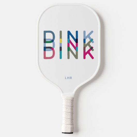 Raquette De Pickleball Dink Personnalisé Nom Pickleball Paddle (Verso)