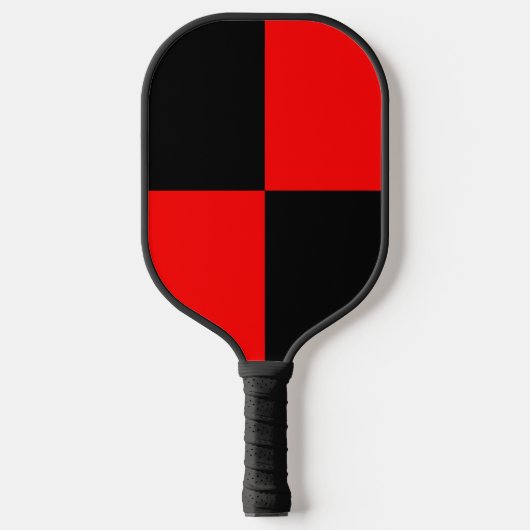 Raquette De Pickleball Dink'n Go Nuts Pickleball Red black checker (Recto)