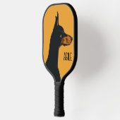 Raquette De Pickleball Doberman jaune (Gauche)