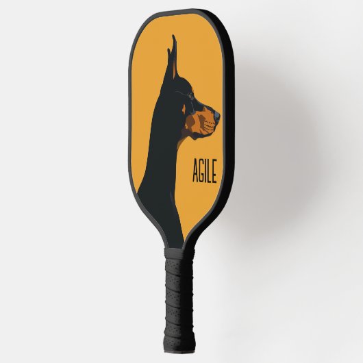 Raquette De Pickleball Doberman jaune (Gauche)