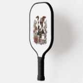Raquette De Pickleball dog anc coffee (Gauche)