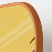 Raquette De Pickleball Don Dachshund Pickleball Plage Aimant (Détail gauche)