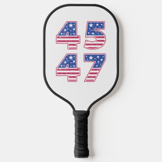 Raquette De Pickleball Donald Trump 45-47 (Recto)