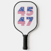 Raquette De Pickleball Donald Trump 45-47 (Verso)