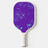 Raquette De Pickleball Doodles bleu clair violet (Verso)