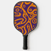 Raquette De Pickleball Doodles multicolores (Verso)