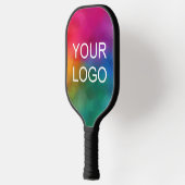 Raquette De Pickleball Double Côté Ajouter Votre Logo Ici Entreprise (Gauche)