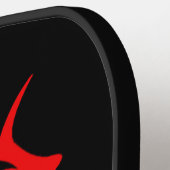 Raquette De Pickleball Dragon rouge (Détail gauche)