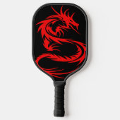Raquette De Pickleball Dragon rouge (Verso)