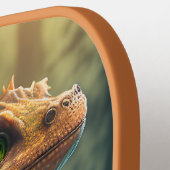 Raquette De Pickleball dragon rouge (Détail gauche)