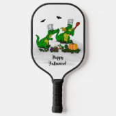 Raquette De Pickleball Dragons - Joyeux Halloween ! Aujourd'hui je vais c (Verso)