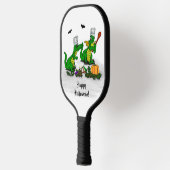 Raquette De Pickleball Dragons - Joyeux Halloween ! Aujourd'hui je vais c (Gauche)