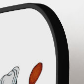 Raquette De Pickleball Dragons - Joyeux Halloween ! Aujourd'hui je vais c (Détail gauche)