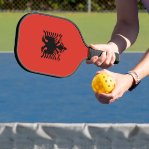 Raquette De Pickleball Drapeau albanais