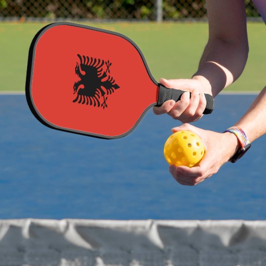 Raquette De Pickleball Drapeau albanais (Insitu)
