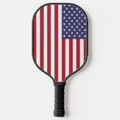 Raquette De Pickleball Drapeau américain (Verso)