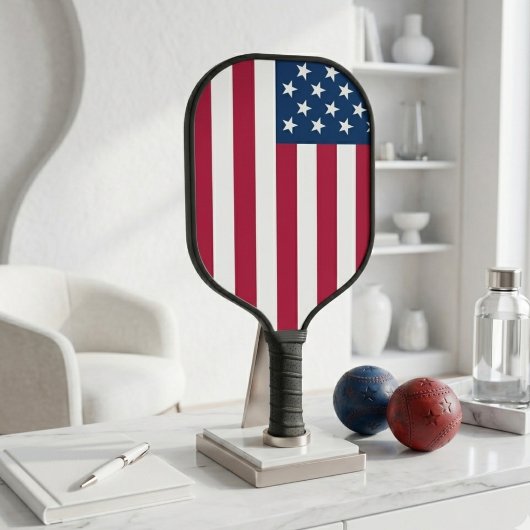 Raquette de Pickleball Drapeau Américain