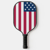 Raquette de Pickleball Drapeau Américain (Recto)