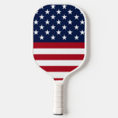 Raquette De Pickleball Drapeau américain (Verso)