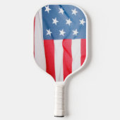 Raquette de Pickleball Drapeau Américain (Verso)