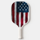 Raquette de Pickleball Drapeau Américain (Recto)