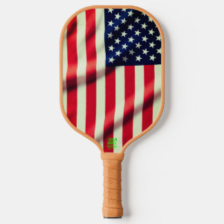 Raquette De Pickleball Drapeau américain des États-Unis