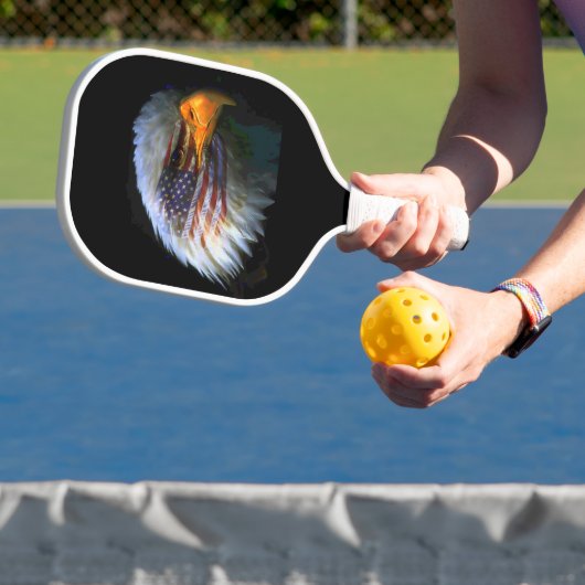 Raquette De Pickleball Drapeau américain Eagle USA (Insitu)