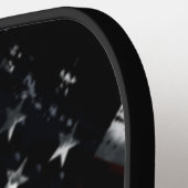 Raquette De Pickleball Drapeau américain - Gros plan industriel (Détail gauche)