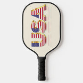 Raquette De Pickleball Drapeau américain Pickleball Paddle (Recto)