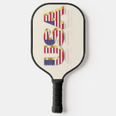 Raquette De Pickleball Drapeau américain Pickleball Paddle (Verso)