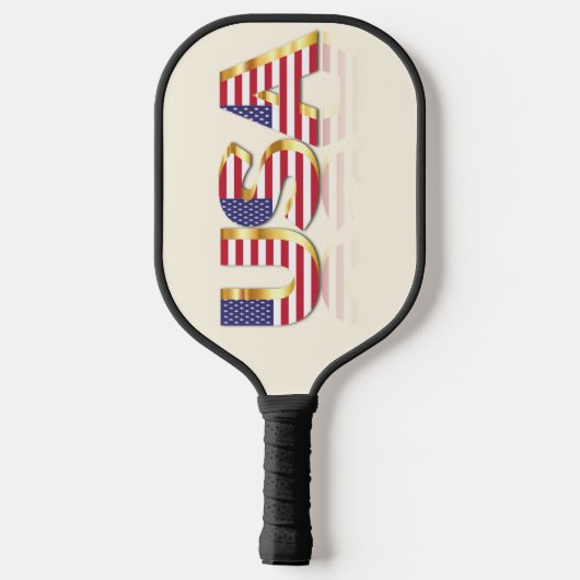 Raquette De Pickleball Drapeau américain Pickleball Paddle (Verso)