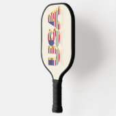 Raquette De Pickleball Drapeau américain Pickleball Paddle (Gauche)