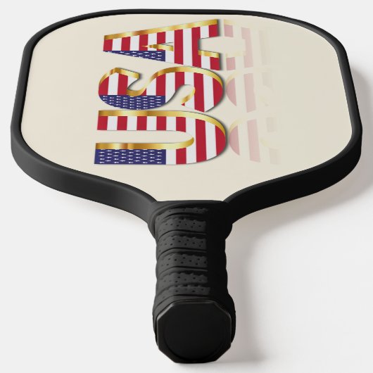 Raquette De Pickleball Drapeau américain Pickleball Paddle (Poser)