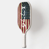 Raquette De Pickleball Drapeau américain vintage 1776 Patriotique  (Gauche)