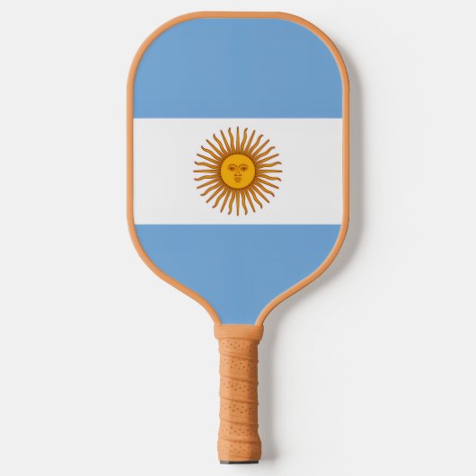 Raquette De Pickleball Drapeau Argentine (Recto)