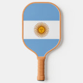 Raquette De Pickleball Drapeau Argentine (Verso)