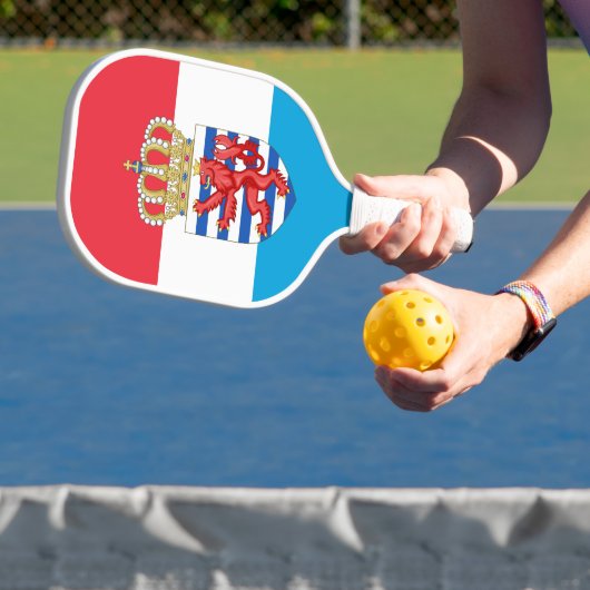 Raquette De Pickleball Drapeau/armoiries du Luxembourg (Insitu)
