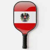 Raquette De Pickleball Drapeau autrichien (Verso)