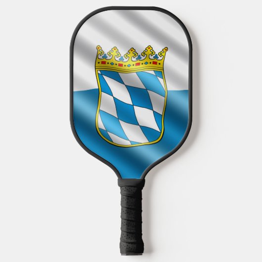 Raquette De Pickleball Drapeau bavarois (Recto)