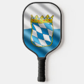 Raquette De Pickleball Drapeau bavarois (Verso)