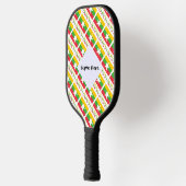 Raquette De Pickleball Drapeau birman avec votre nom (Gauche)