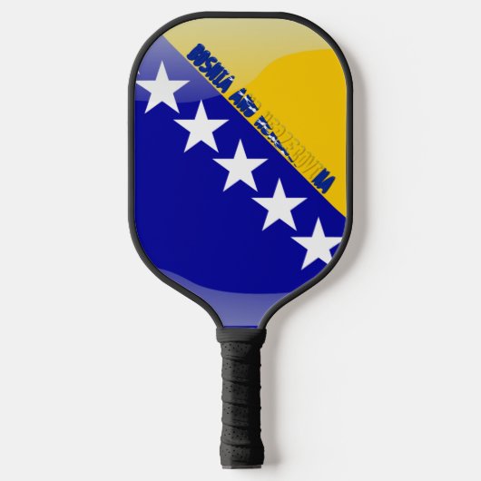 Raquette De Pickleball Drapeau bosnien (Recto)