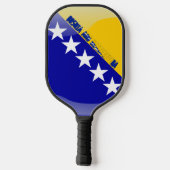 Raquette De Pickleball Drapeau bosnien (Verso)