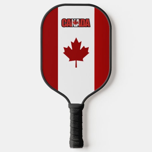 Raquette De Pickleball Drapeau canadien (Recto)