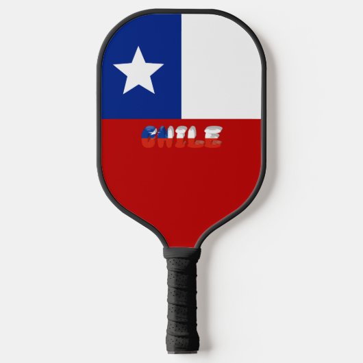 Raquette De Pickleball Drapeau chilien (Recto)